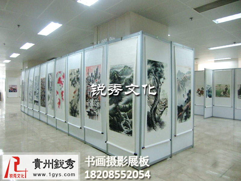 貴陽畫展布置公司 貴陽畫展策劃布置公司 書畫挂畫展闆圖片